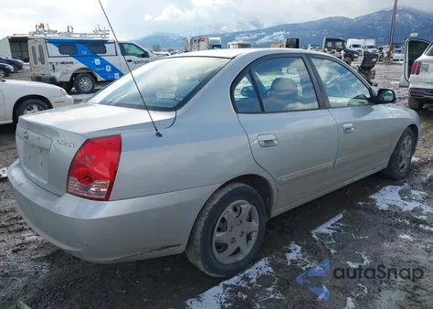 2006 Hyundai Elantra Gls/Limited from USA, damaged, VIN KMHDN46D76U364630